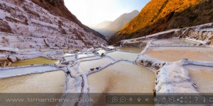 360º image Maras salt ponds, Peru