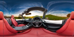 360 Spherical Panorama Mazda MX5